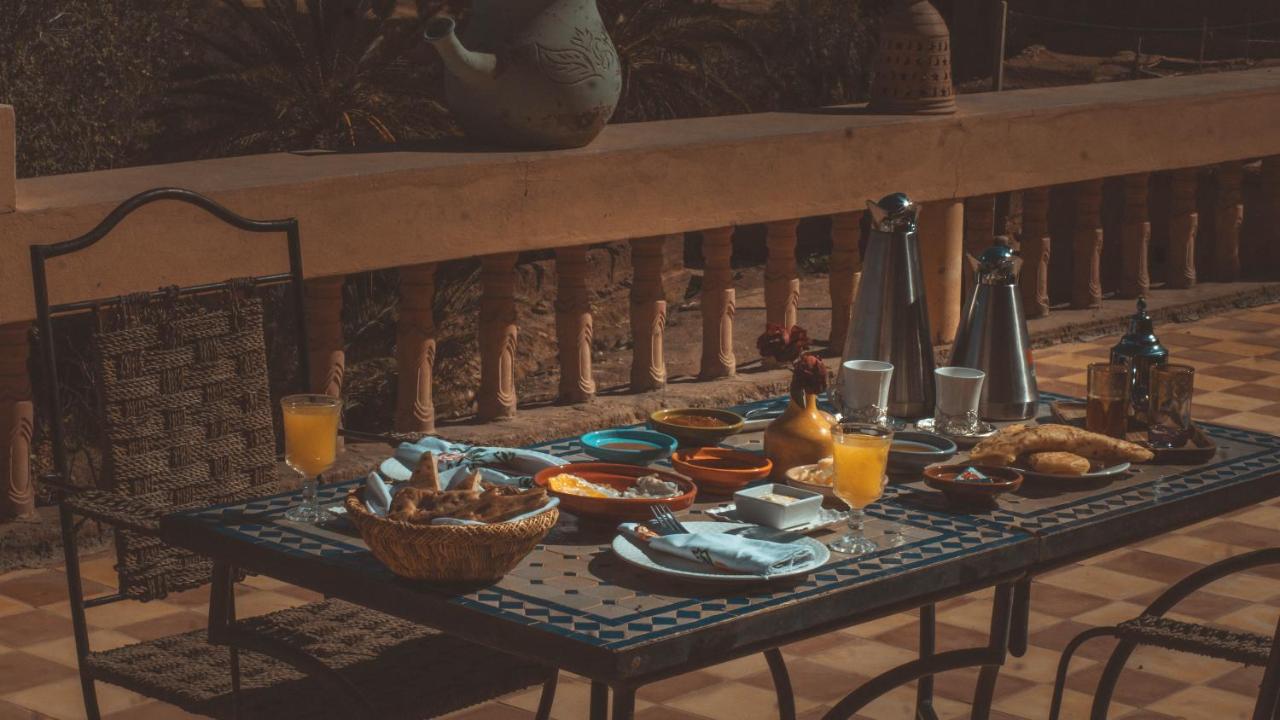 Bed and Breakfast L'oasis Du Bonheur à Ait Benhaddou Extérieur photo