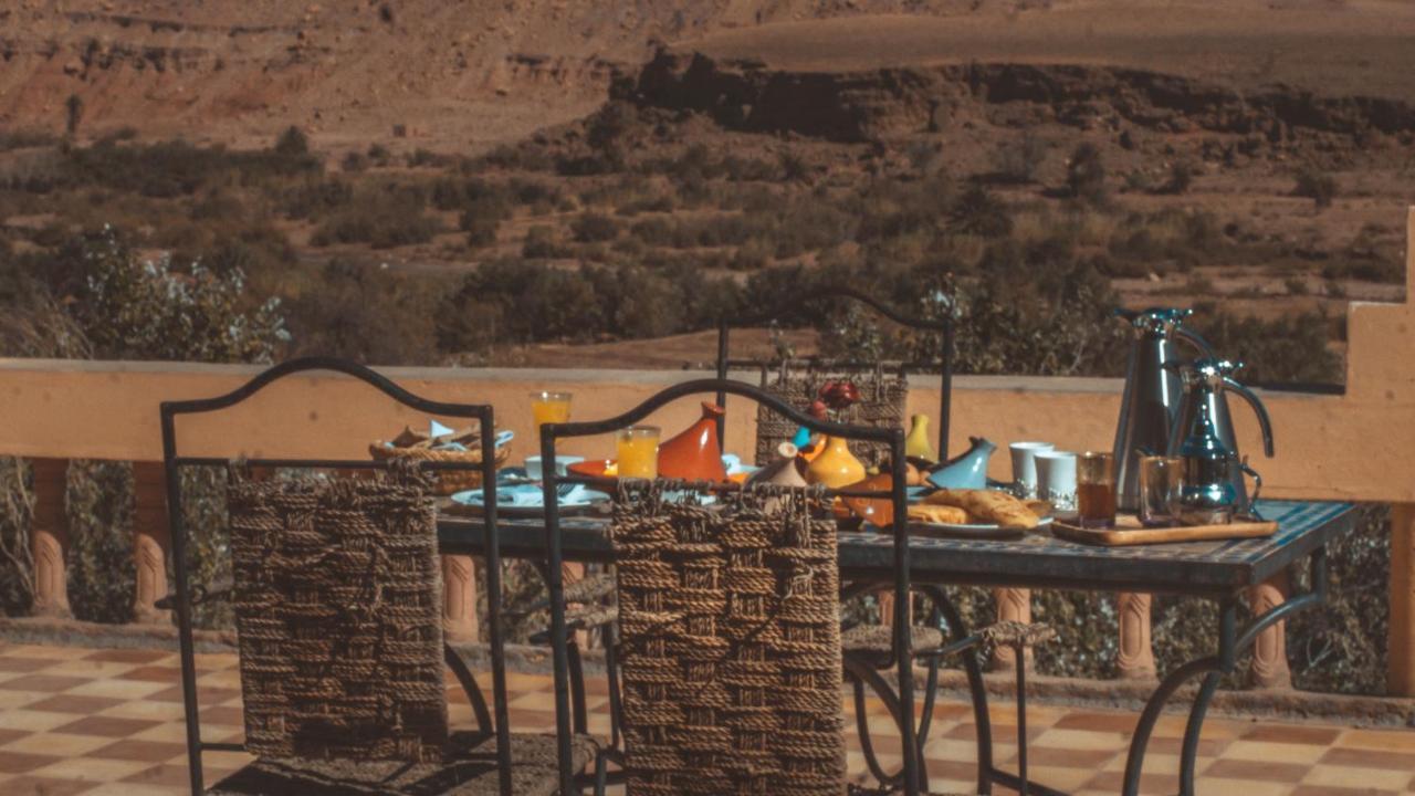 Bed and Breakfast L'oasis Du Bonheur à Ait Benhaddou Extérieur photo