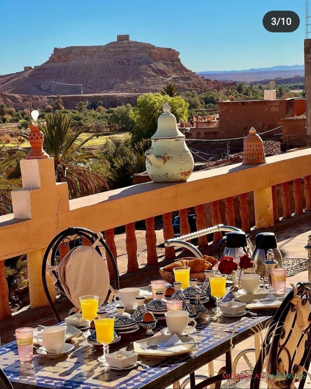 Bed and Breakfast L'oasis Du Bonheur à Ait Benhaddou Extérieur photo